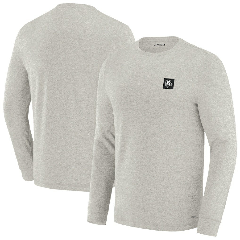 Cincinnati Bengals J. Palmer Four Down Long Sleeve T-Shirt Gray
