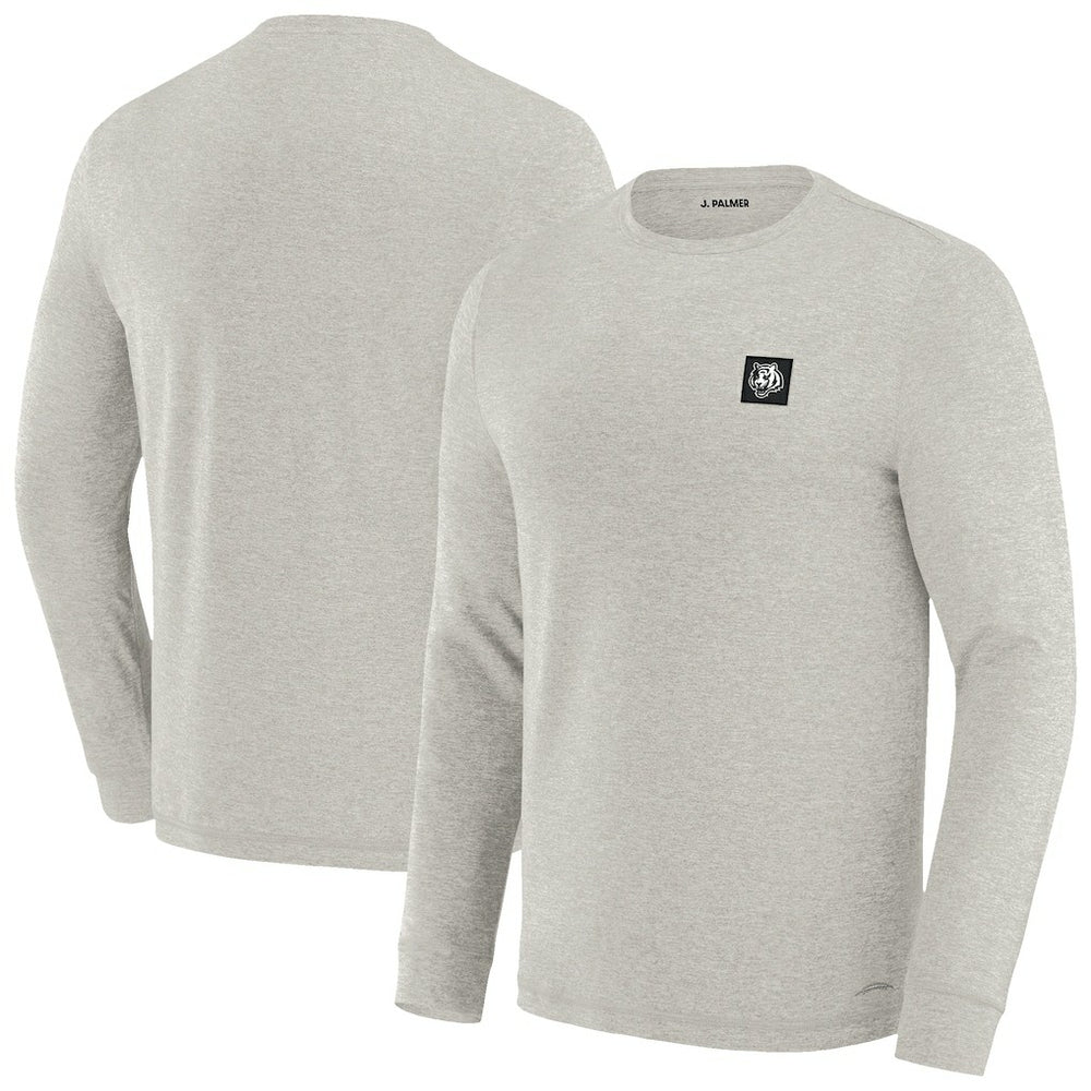 Cincinnati Bengals J. Palmer Four Down Long Sleeve T-Shirt Gray