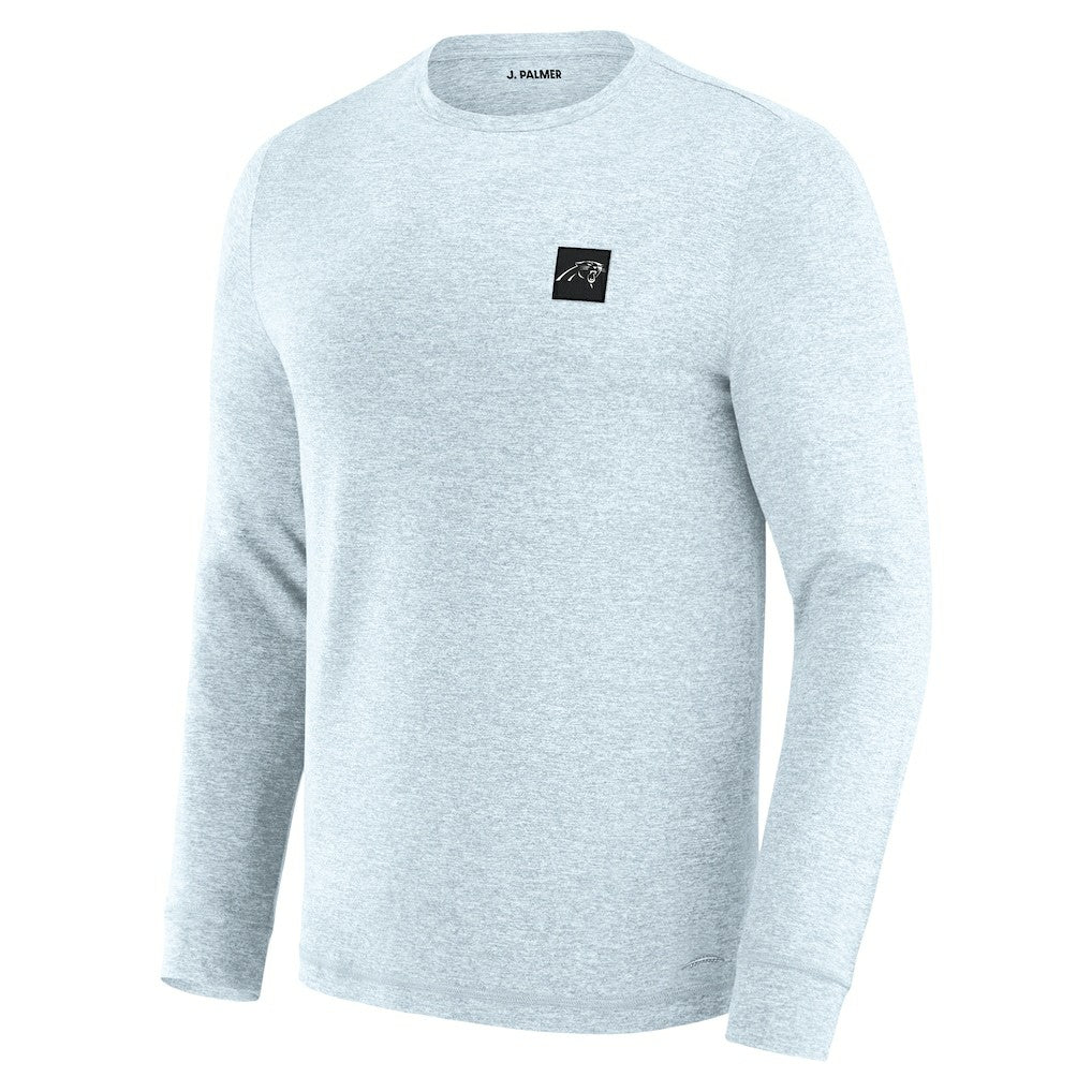 Carolina Panthers J. Palmer Four Down Long Sleeve T-Shirt Gray