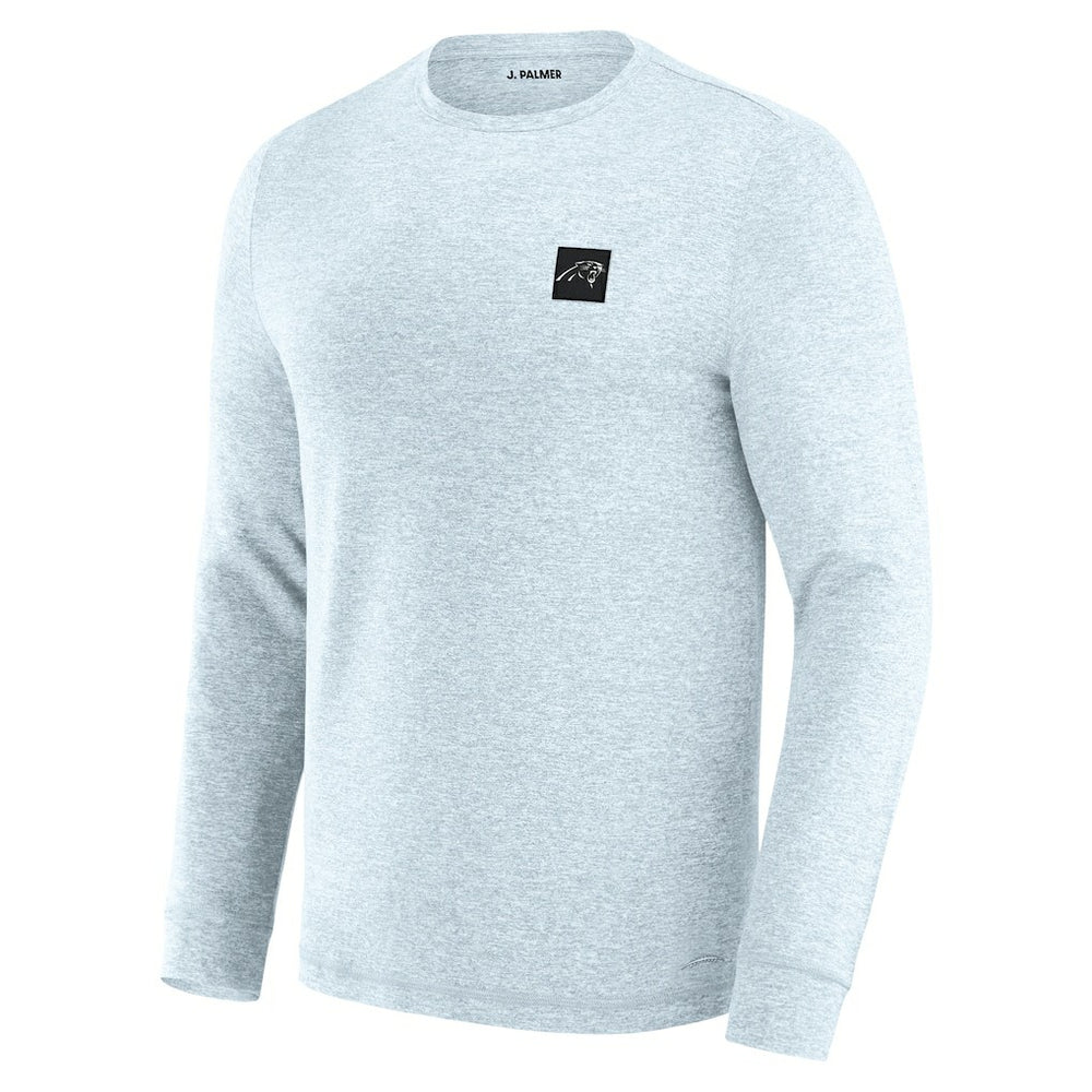 Carolina Panthers J. Palmer Four Down Long Sleeve T-Shirt Gray