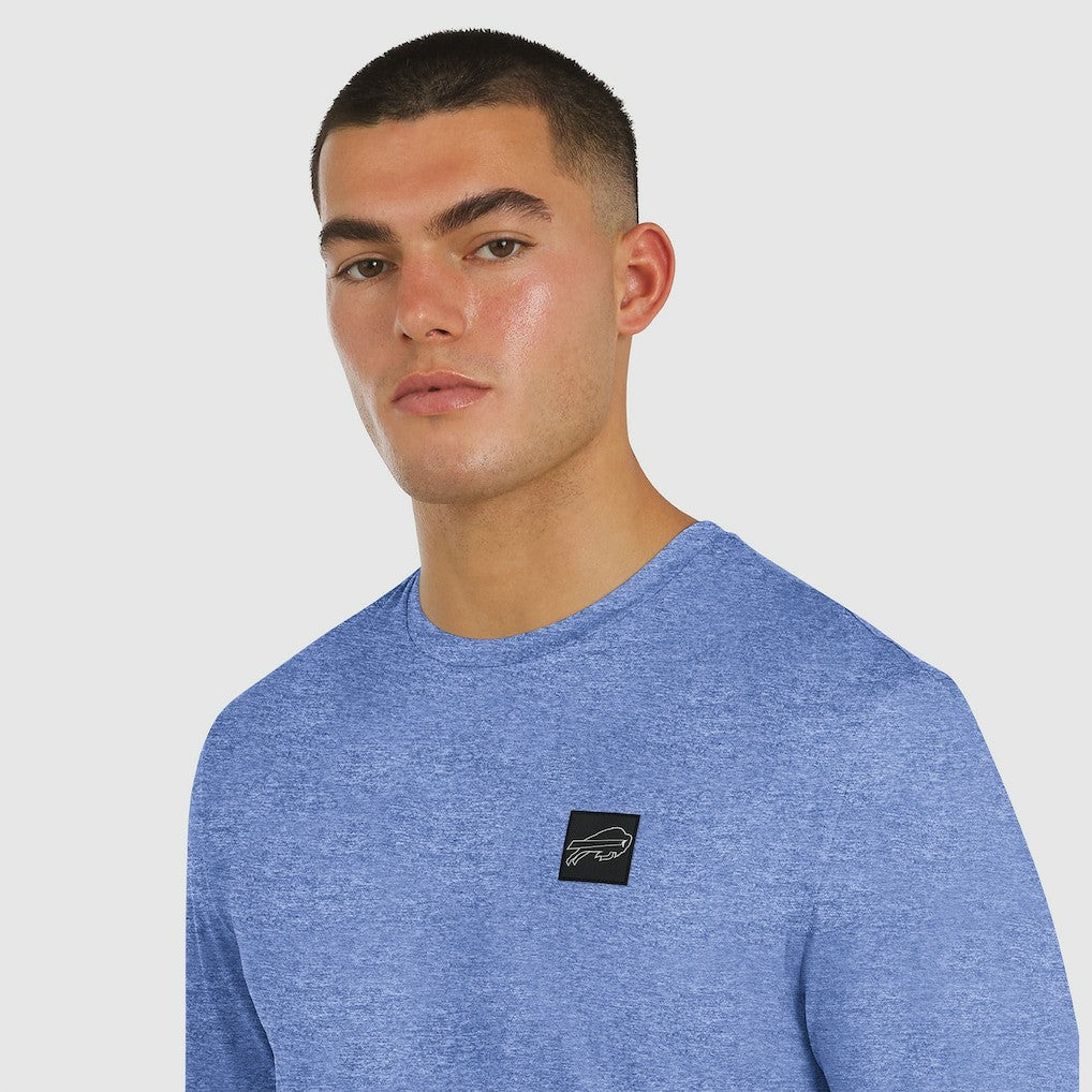 Buffalo Bills J. Palmer Four Down Long Sleeve T-Shirt Heather Royal