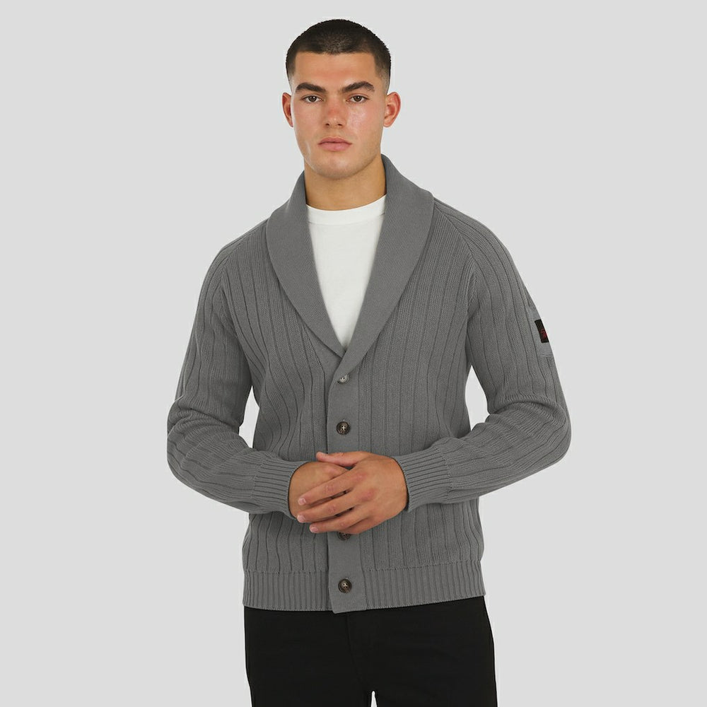 Buffalo Bills J. Palmer The Playmaker Cardigan Raglan Sweater Graphite