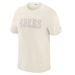 San Francisco 49ers J. Palmer Play Action Tri-Blend Performance T-Shirt Cream