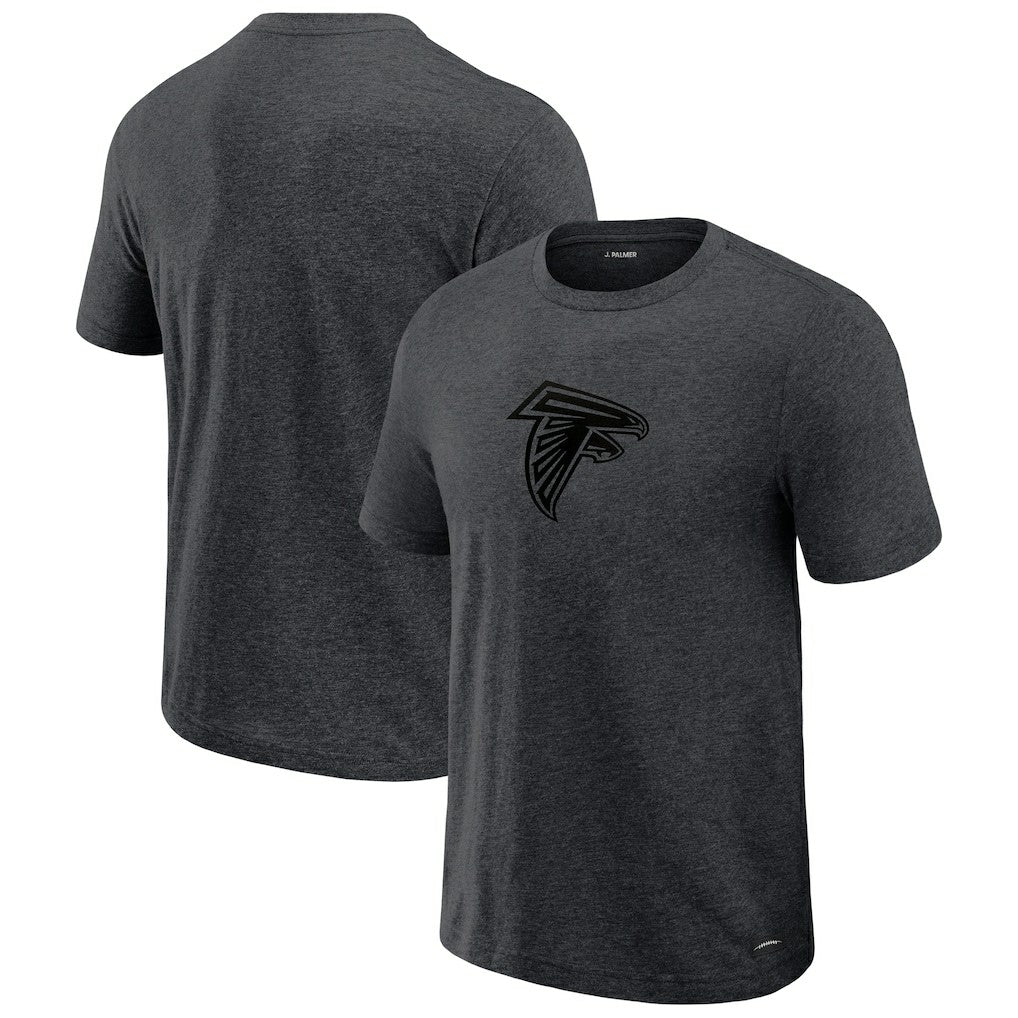 Atlanta Falcons J. Palmer Players Lounge Tri-Blend T-Shirt Graphite
