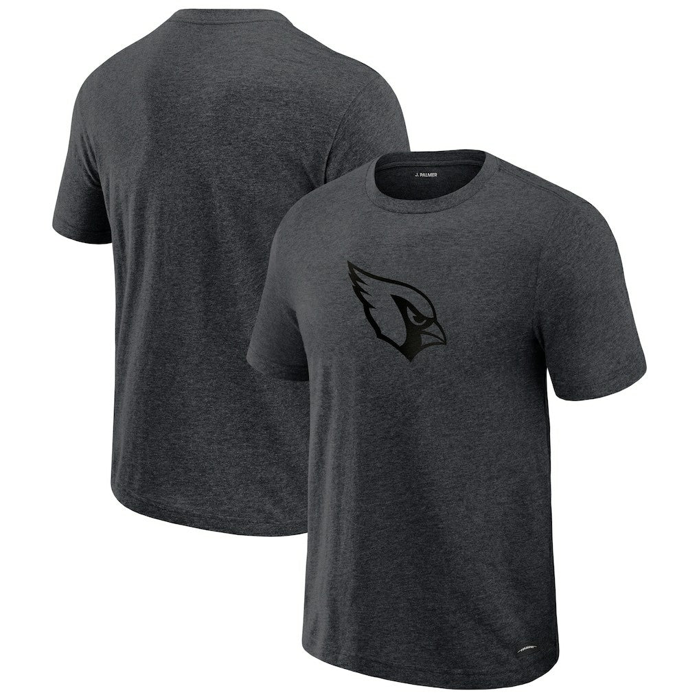 Arizona Cardinals J. Palmer Players Lounge Tri-Blend T-Shirt Graphite