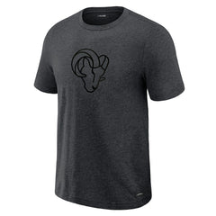 Los Angeles Rams J. Palmer Players Lounge Tri-Blend T-Shirt Graphite