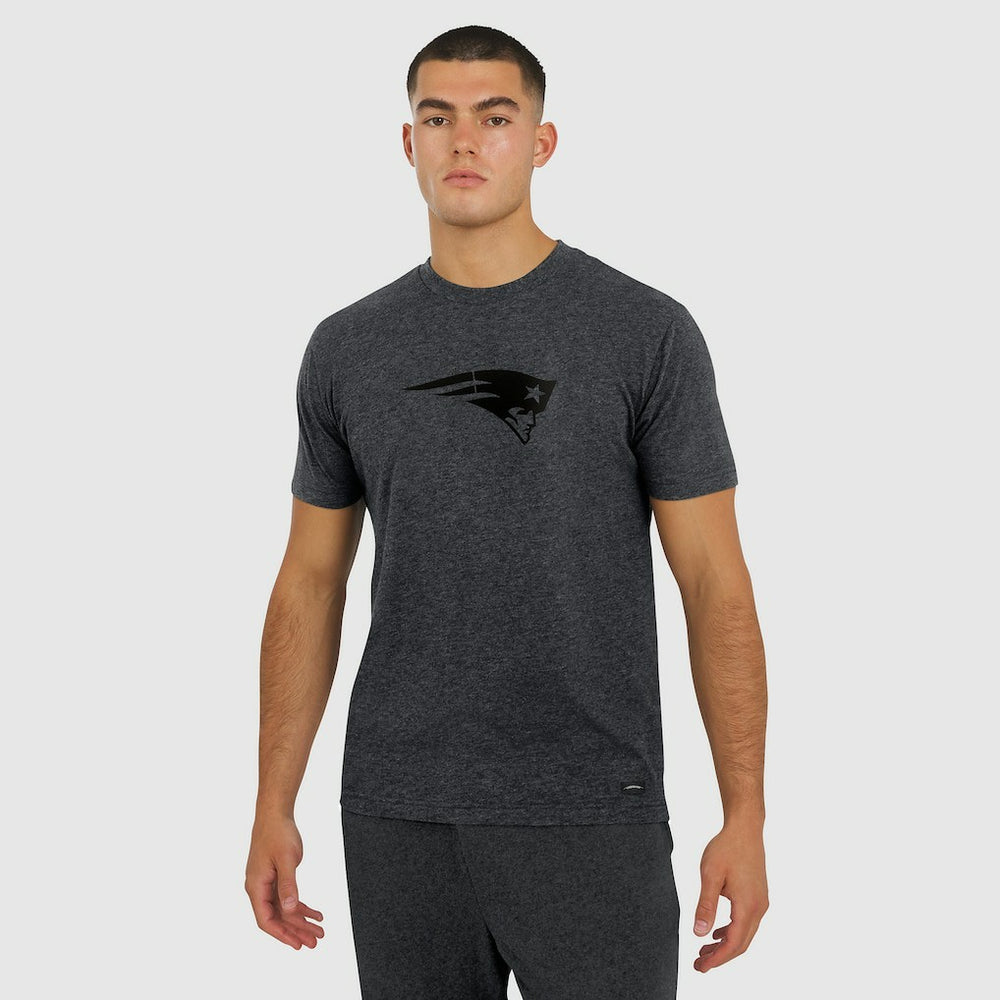 New England Patriots J. Palmer Players Lounge Tri-Blend T-Shirt Graphite