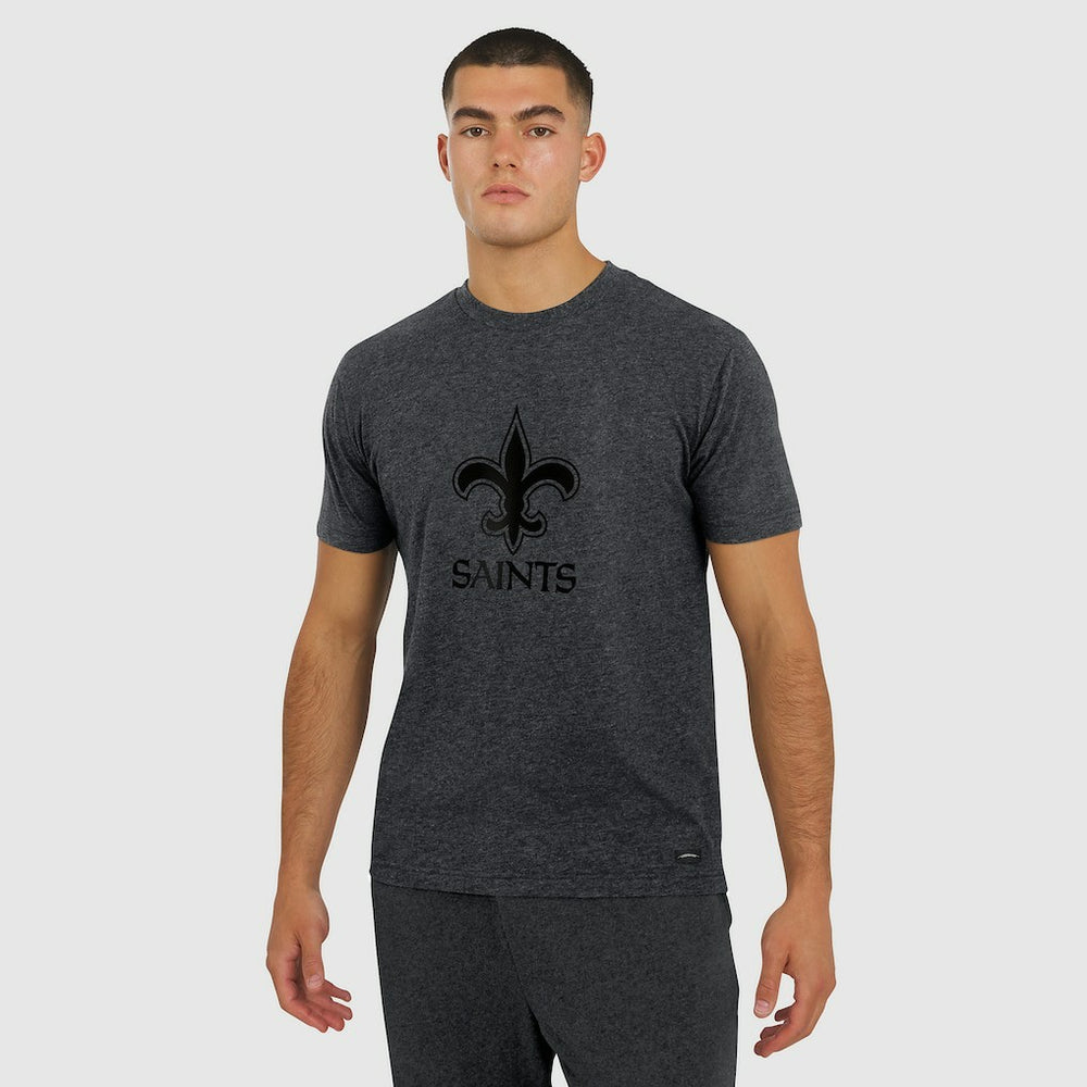 New Orleans Saints J. Palmer Players Lounge Tri-Blend T-Shirt Graphite
