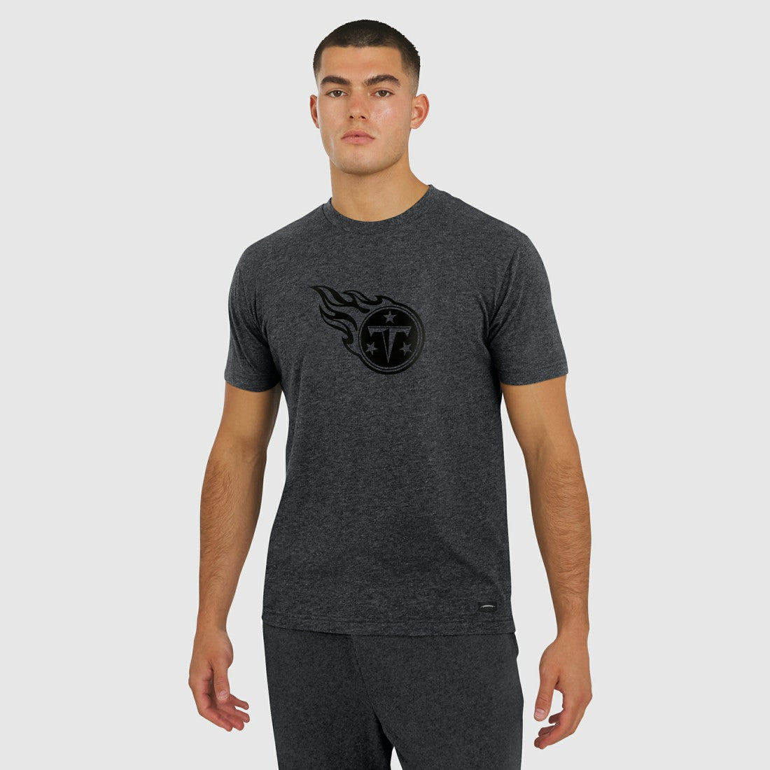Tennessee Titans J. Palmer Players Lounge Tri-Blend T-Shirt Graphite