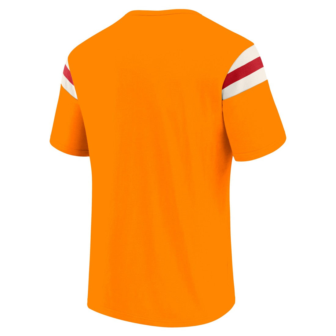 Fanatics Tampa Bay Buccaneers Darius Rucker Collection Distressed Throwback Shoulder Stripe T-Shirt Orange