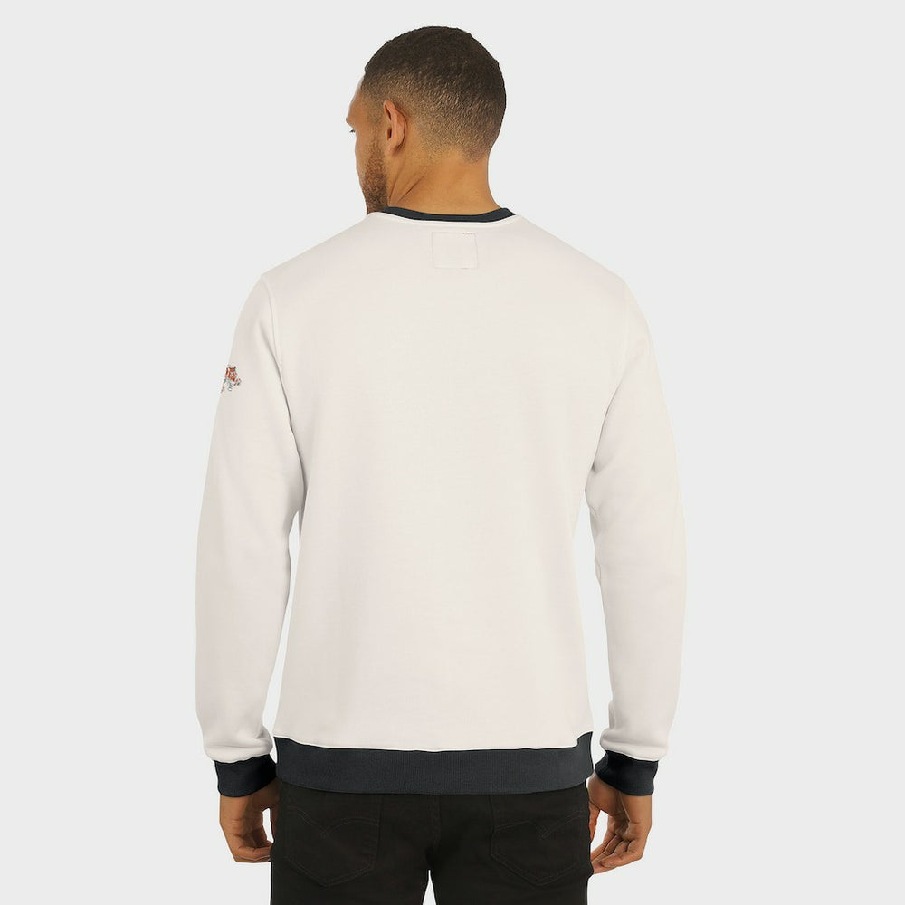 Fanatics Cincinnati Bengals Darius Rucker Collection Colorblock Pullover Sweatshirt Cream