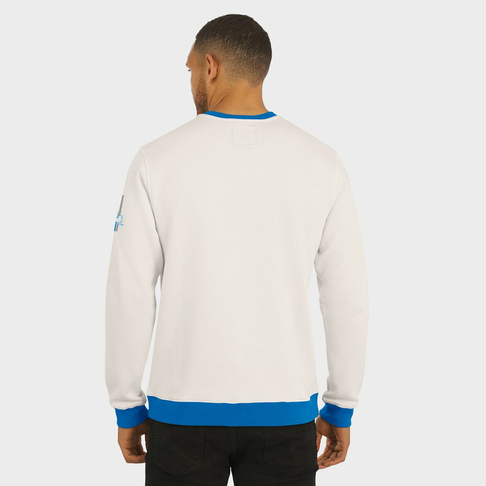 Fanatics Detroit Lions Darius Rucker Collection Colorblock Pullover Sweatshirt Cream