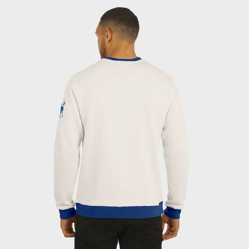 Fanatics Indianapolis Colts Darius Rucker Collection Colorblock Pullover Sweatshirt Cream