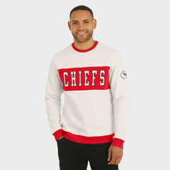Fanatics Kansas City Chiefs Darius Rucker Collection Colorblock Pullover Sweatshirt Cream