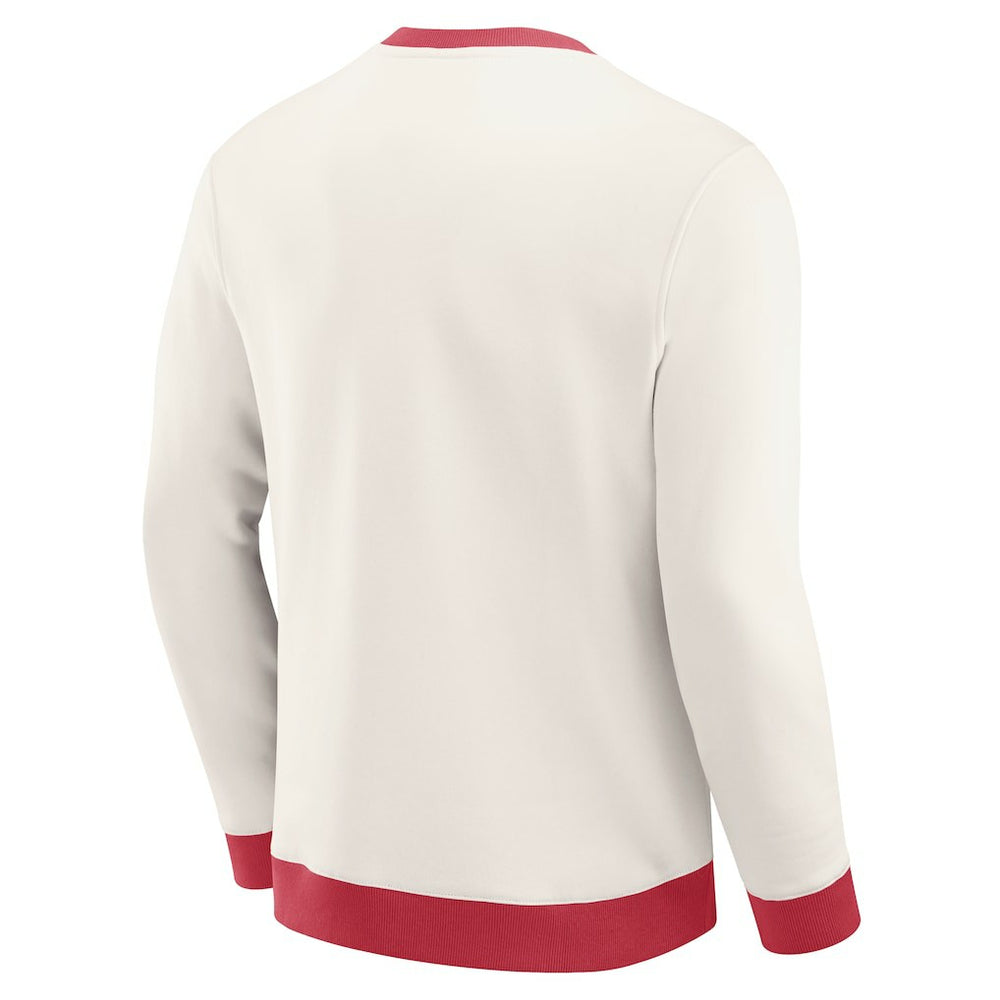 Fanatics Arizona Cardinals Darius Rucker Collection Colorblock Pullover Sweatshirt Cream