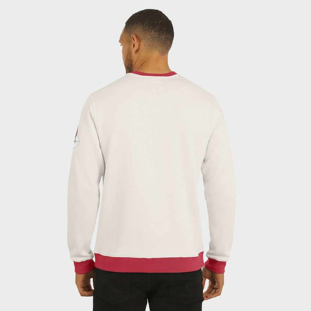 Fanatics Arizona Cardinals Darius Rucker Collection Colorblock Pullover Sweatshirt Cream