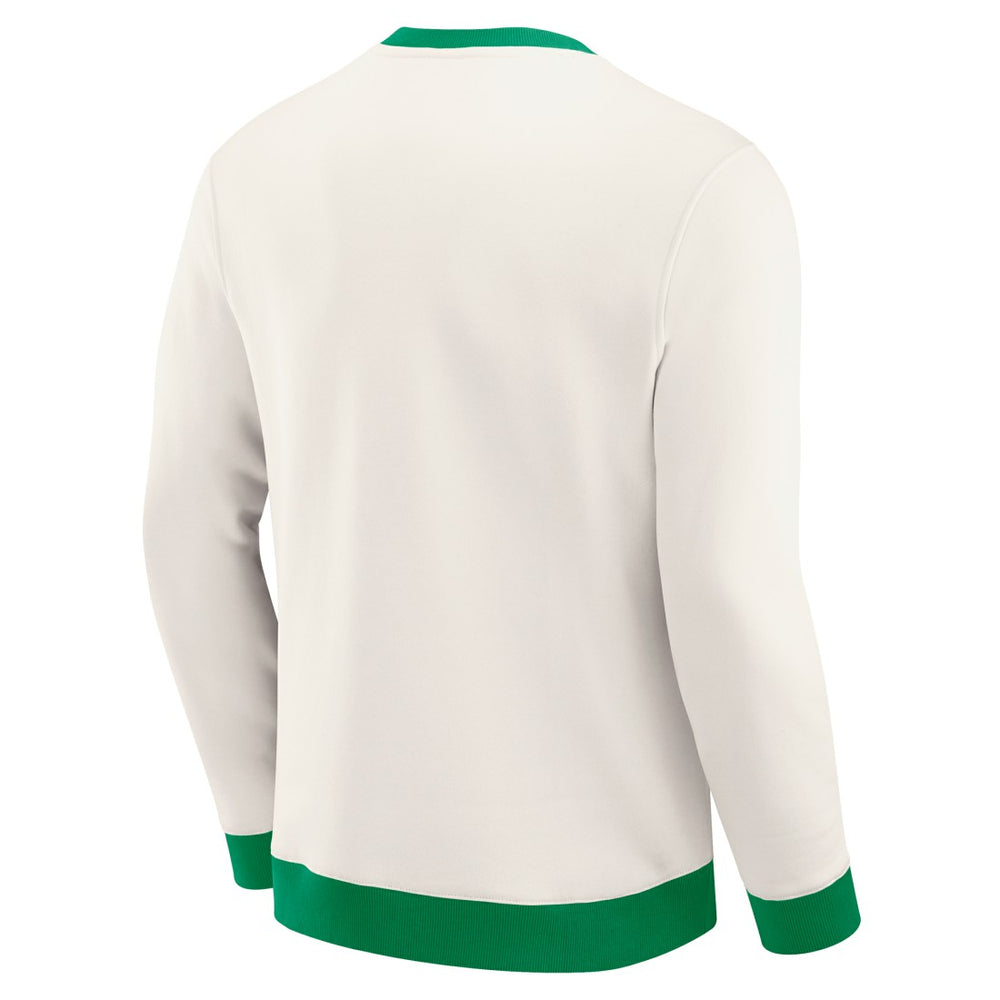 Fanatics New York Jets Darius Rucker Collection Colorblock Pullover Sweatshirt Cream