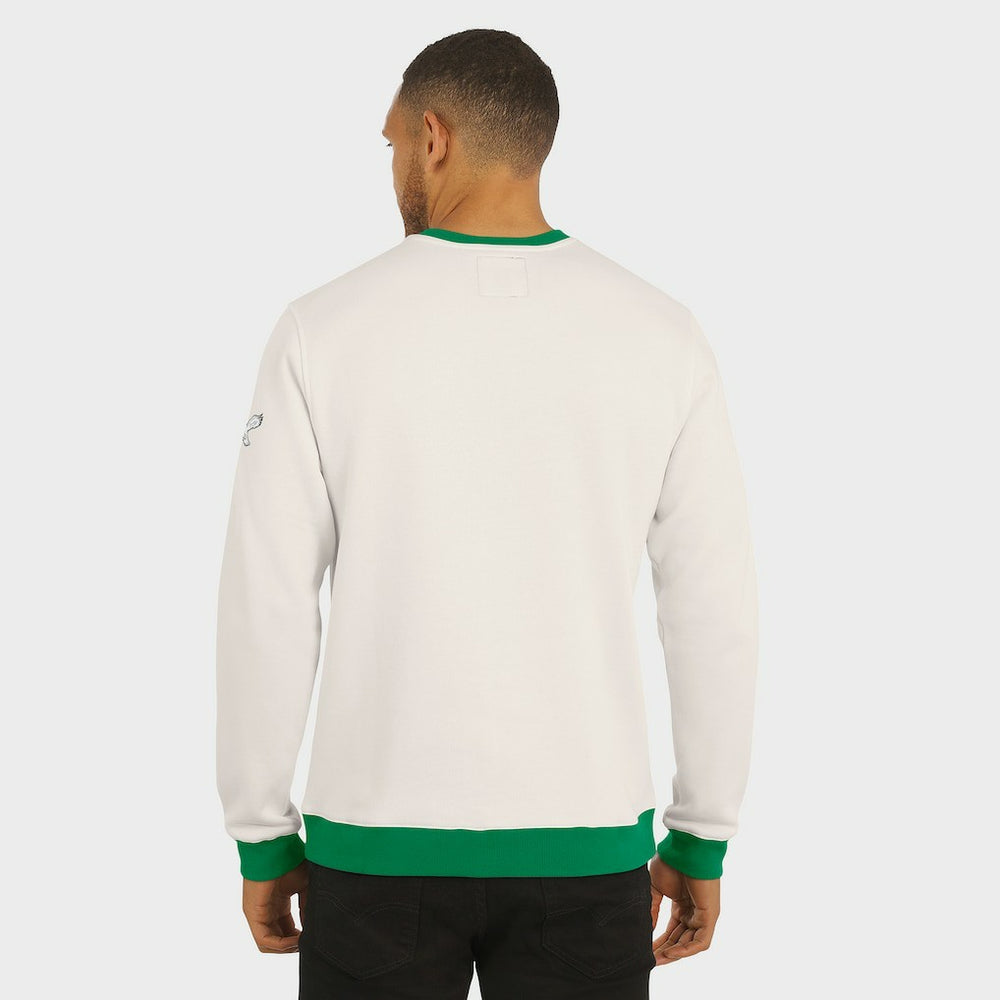 Fanatics Philadelphia Eagles Darius Rucker Collection Colorblock Pullover Sweatshirt Cream