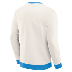 Fanatics Tennessee Titans Darius Rucker Collection Colorblock Pullover Sweatshirt Cream
