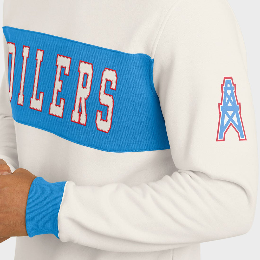 Fanatics Tennessee Titans Darius Rucker Collection Colorblock Pullover Sweatshirt Cream