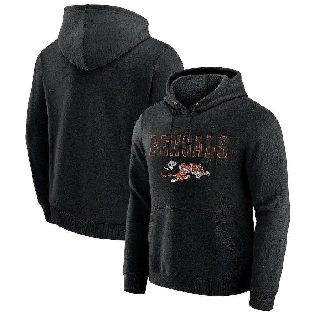 Fanatics Cincinnati Bengals Darius Rucker Collection Hoodie Heather Black