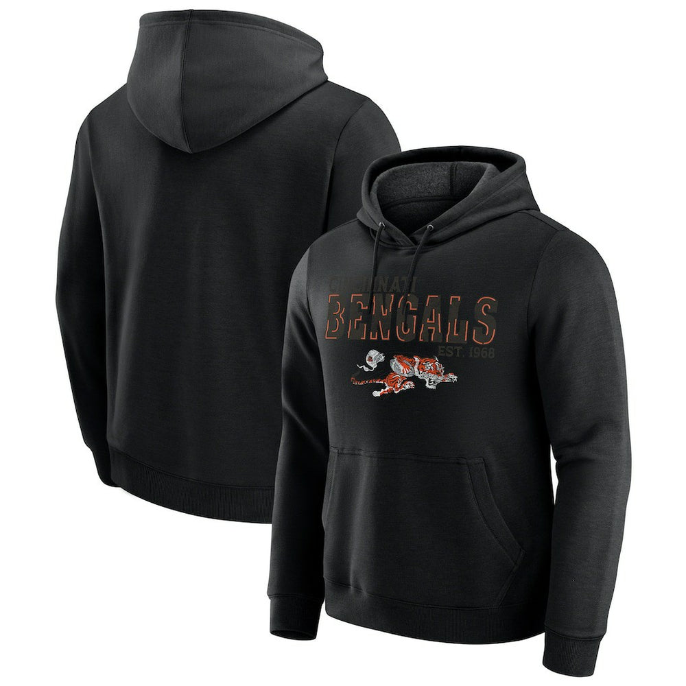 Fanatics Cincinnati Bengals Darius Rucker Collection Hoodie Heather Black
