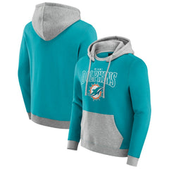 Fanatics Miami Dolphins Darius Rucker Collection Coaches Hoodie Aqua
