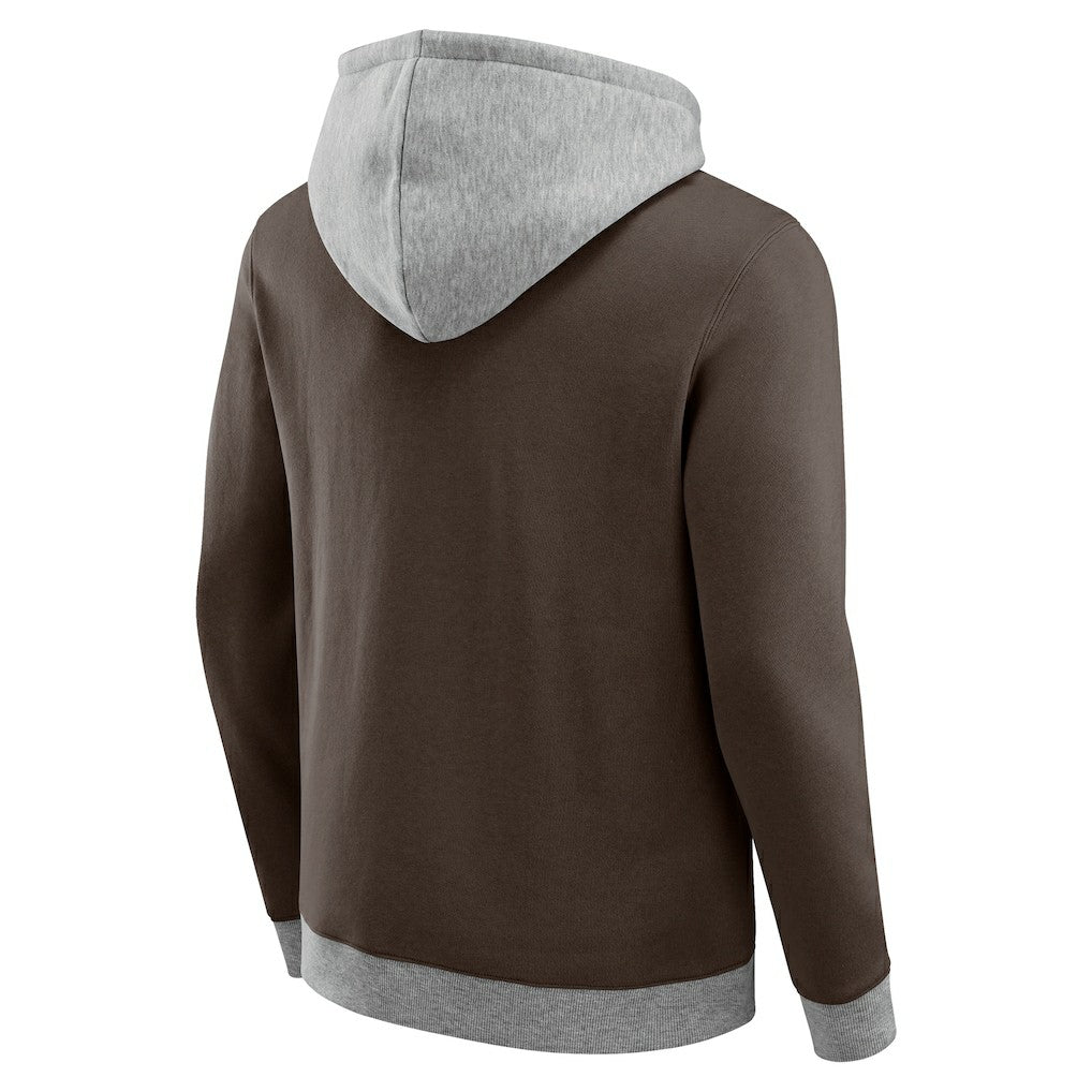 Fanatics Cleveland Browns Darius Rucker Collection Coaches Hoodie Brown