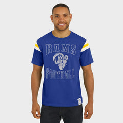 Fanatics Los Angeles Rams Darius Rucker Collection Football Stripe Sleeve T-Shirt Royal