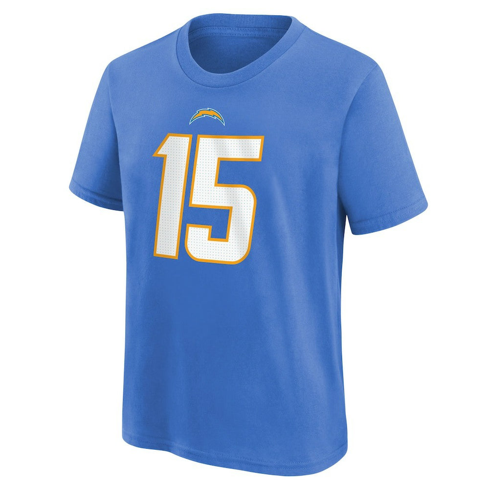 Nike Ladd McConkey Los Angeles Chargers Youth Player Name & Number T-Shirt Powder Blue
