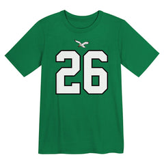 Nike Saquon Barkley Philadelphia Eagles Preschool Player Name & Number T-Shirt Kelly Green