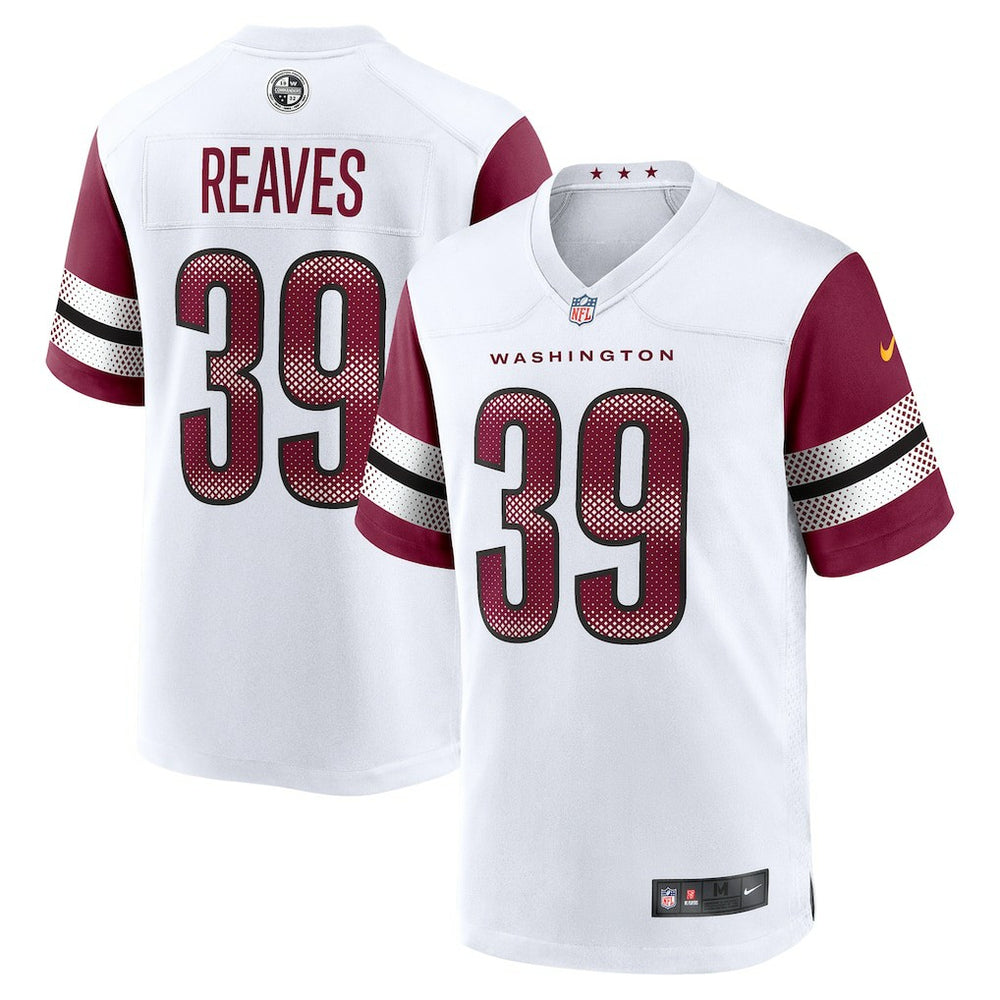 Nike Jeremy Reaves Washington Commanders Game Jersey White