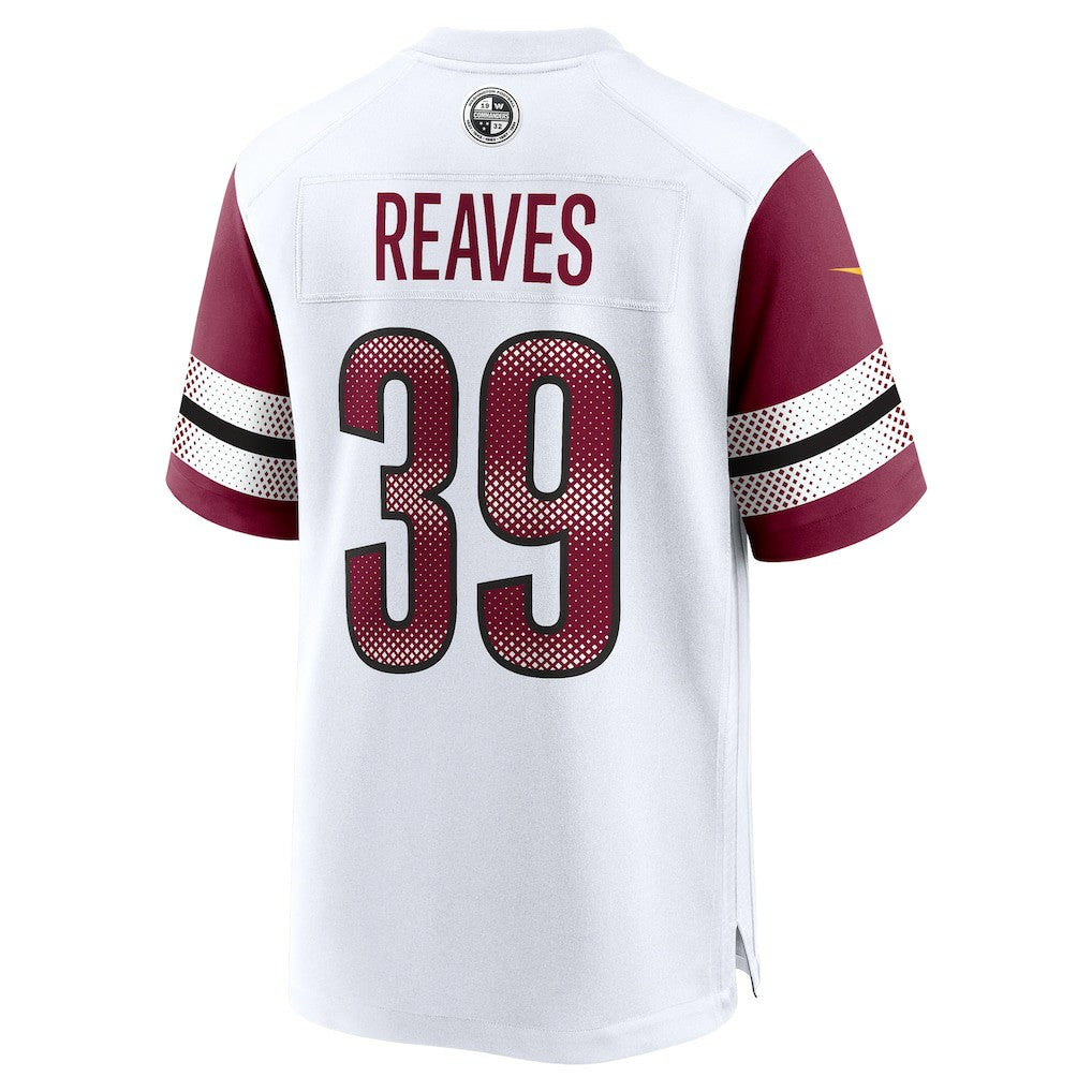 Nike Jeremy Reaves Washington Commanders Game Jersey White