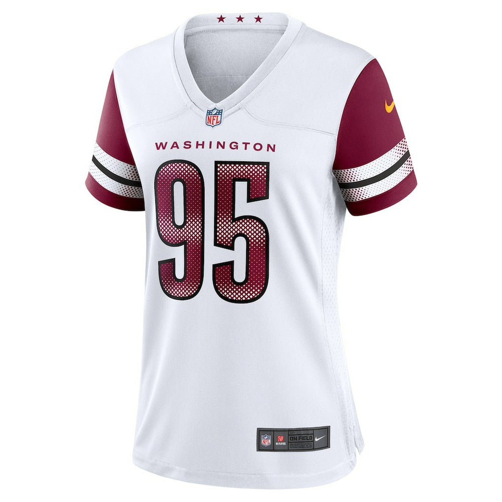 Nike Jer'Zhan Newton Washington Commanders Women's Game Jersey White