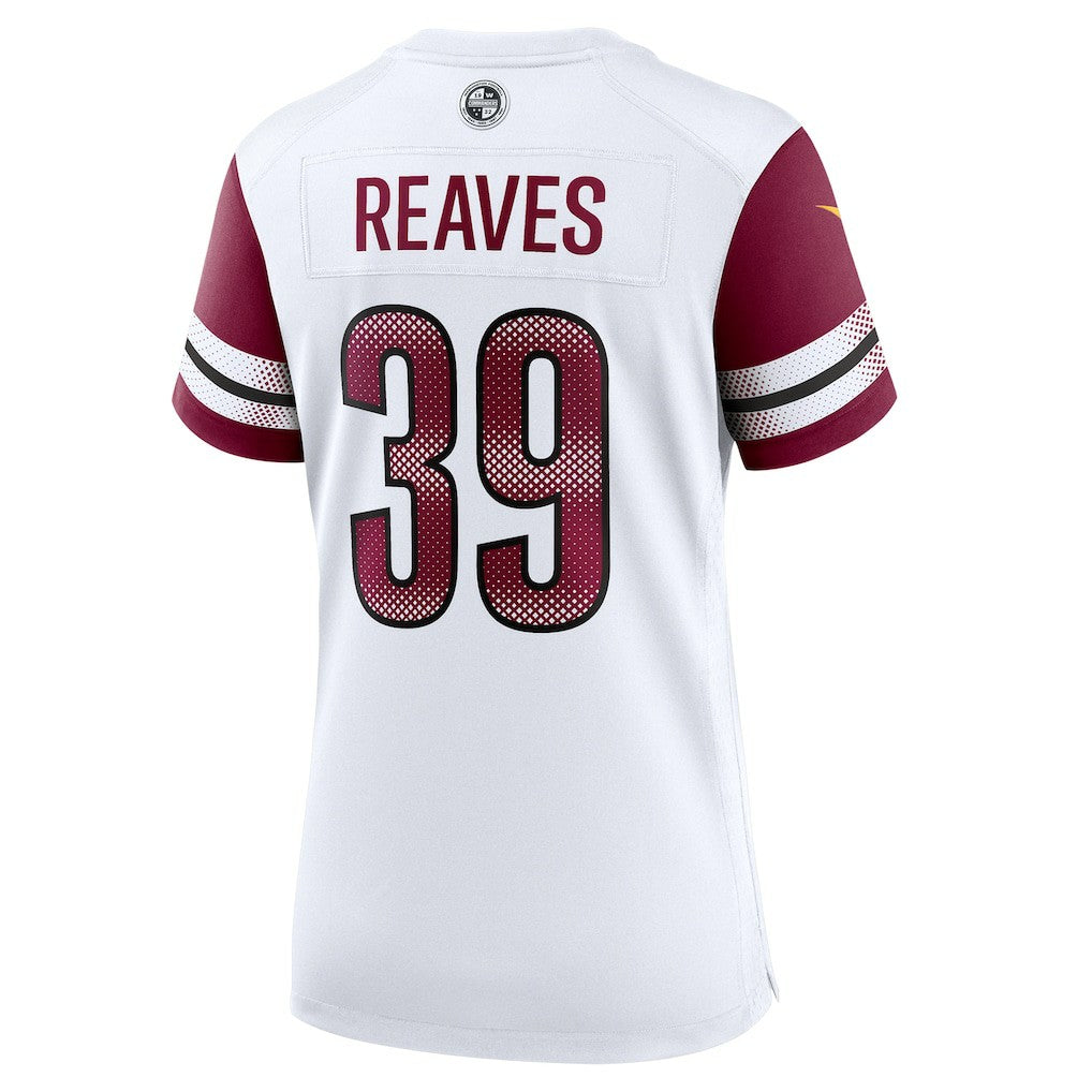 Nike Jeremy Reaves Washington Commanders Women's Game Jersey White
