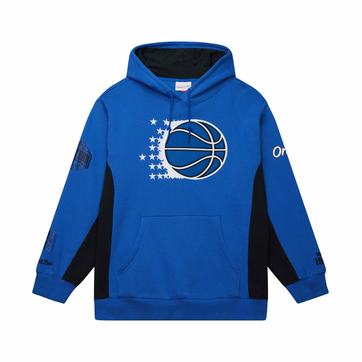 Orlando Magic Hardwood Classics Team Origins Fleece Pullover Hoodie Blue | Mitchell & Ness discount