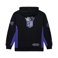 Sacramento Kings Hardwood Classics Team Origins Fleece Pullover Hoodie Black | Mitchell & Ness Near Me