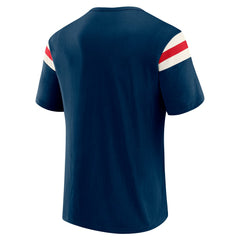 Minnesota Twins Darius Rucker Collection by Fanatics Distressed Sleeve Stripe T-Shirt - Navy - Fanatics on Sale