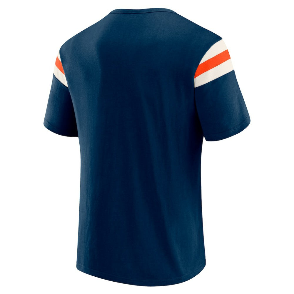 Detroit Tigers Darius Rucker Collection by Fanatics Distressed Sleeve Stripe T-Shirt - Navy - Fanatics Online