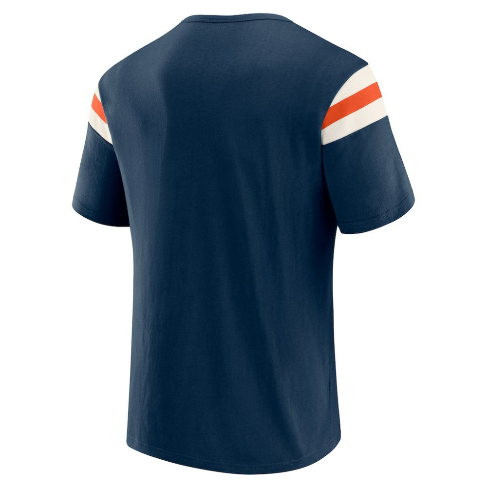 Houston Astros Darius Rucker Collection by Fanatics Distressed Sleeve Stripe T-Shirt - Navy - Fanatics Lifestyle