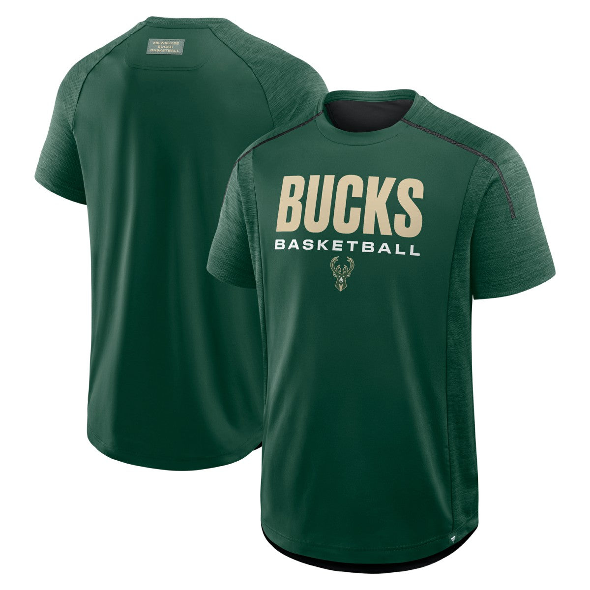 Milwaukee Bucks Inbound Pass Play Practice T-Shirt Hunter Green | Fanatics Near Me