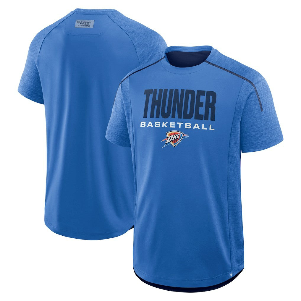 Oklahoma City Thunder Inbound Pass Play Practice T-Shirt Blue | Fanatics online