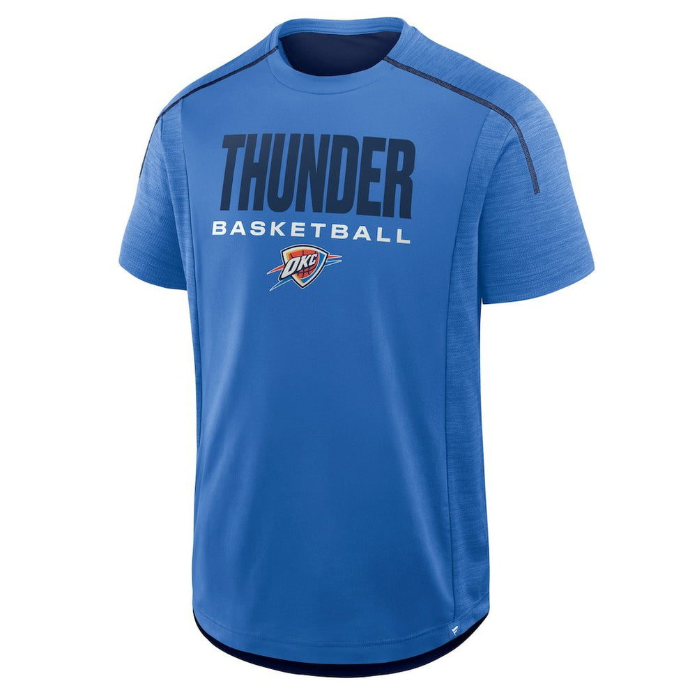 Oklahoma City Thunder Inbound Pass Play Practice T-Shirt Blue | Fanatics online