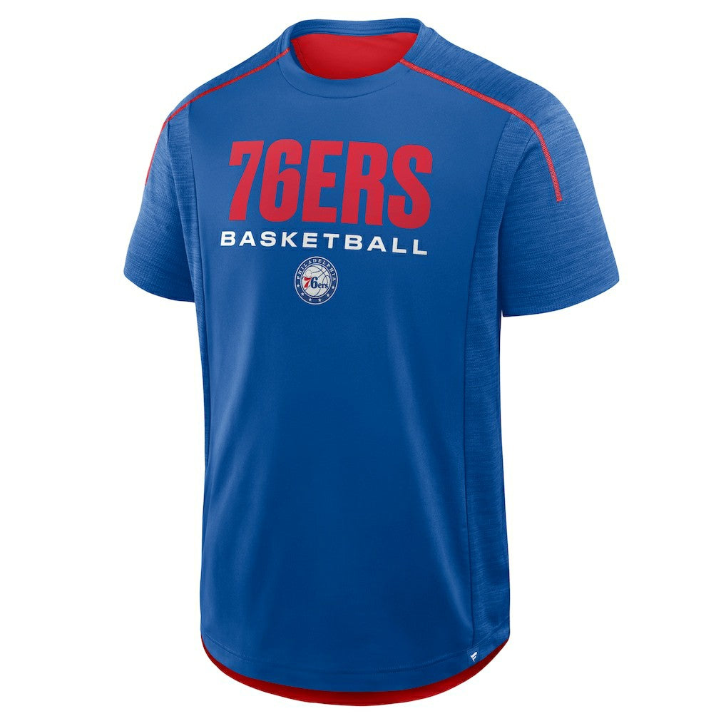 Philadelphia 76ers Inbound Pass Play Practice T-Shirt Royal | Fanatics