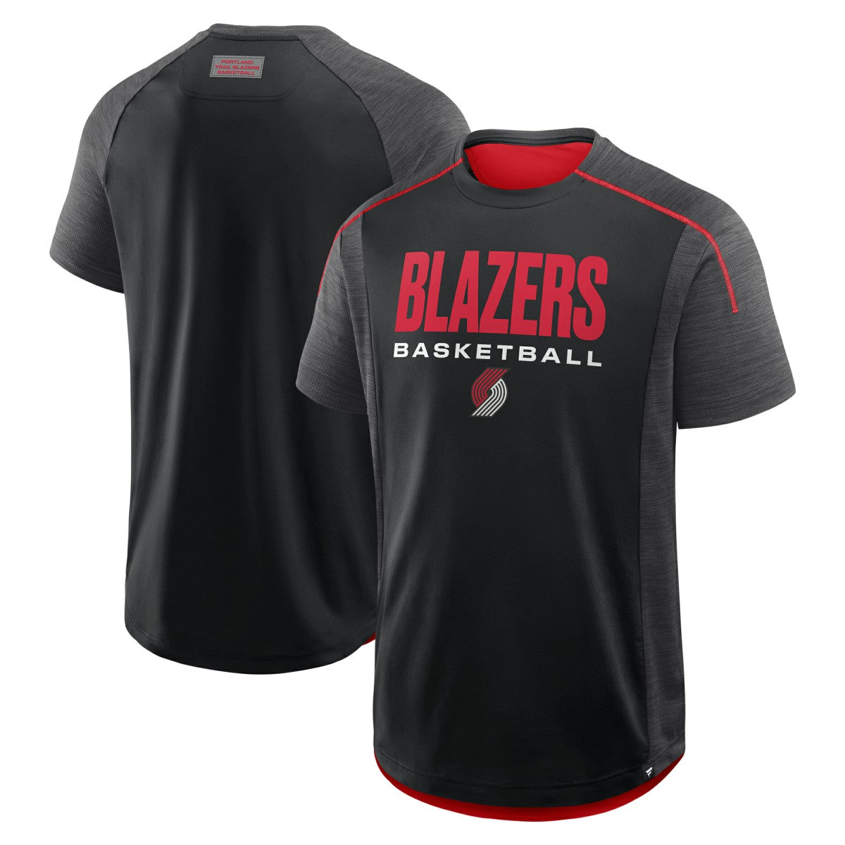 Portland Trail Blazers Inbound Pass Play Practice T-Shirt Black | Fanatics outlet