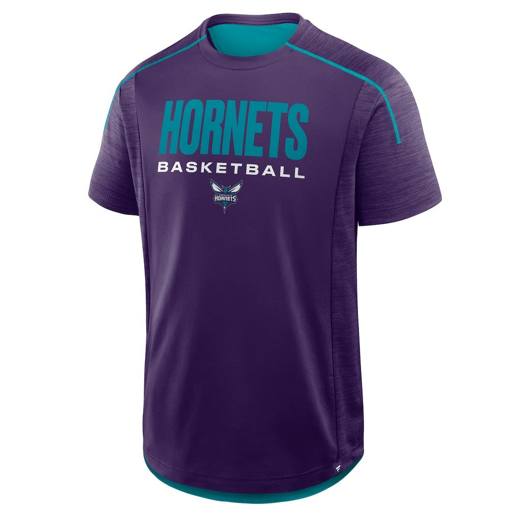 Charlotte Hornets Inbound Pass Play Practice T-Shirt Purple | Fanatics US