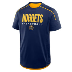 Denver Nuggets Inbound Pass Play Practice T-Shirt for sale Navy | Fanatics Near Me