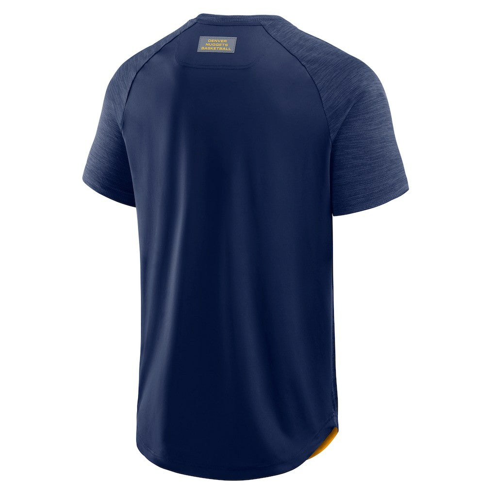 Denver Nuggets Inbound Pass Play Practice T-Shirt for sale Navy | Fanatics Near Me