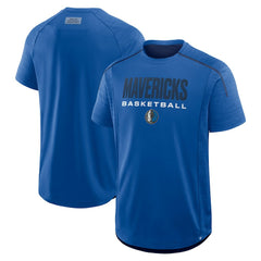 Dallas Mavericks Inbound Pass Play Practice T-Shirt for sale Blue | Fanatics US