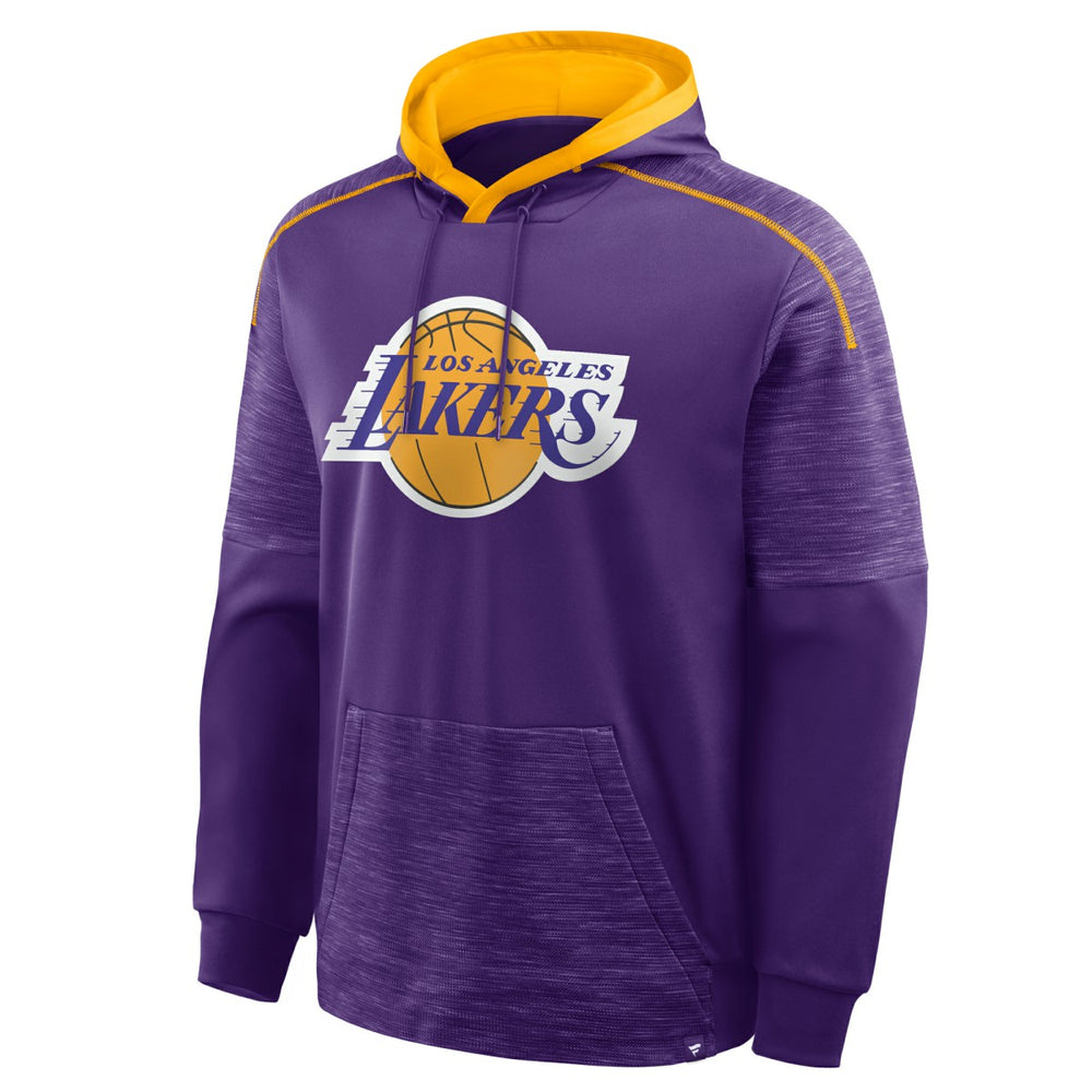 Los Angeles Lakers Pick & Roll Defender Pullover Hoodie Purple | Fanatics for sale
